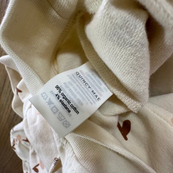 Quincy Mae Tulip Ruffle Fleece Set - Size 3-6m - Picture 3 of 5